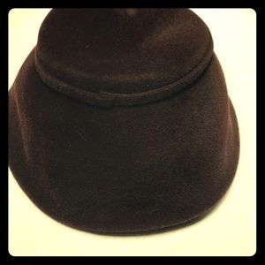 Brown Fur Vintage Hat-Cap